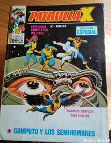 Fumetti: Patrulla X vertice V-1 taco número 21 cómputo y los semihombres